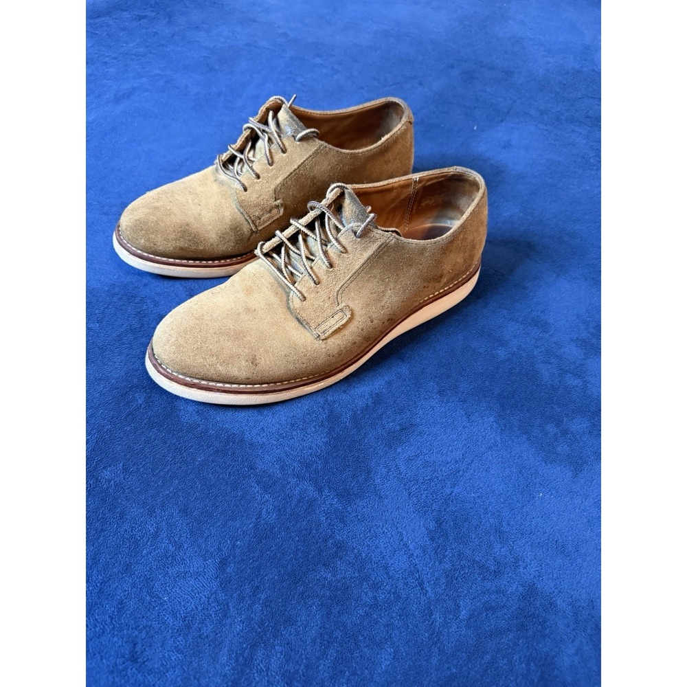 Vtg Red Wing Heritage Mens 3120 Postman Oxford Muleskinner Leather Shoes 8.5D